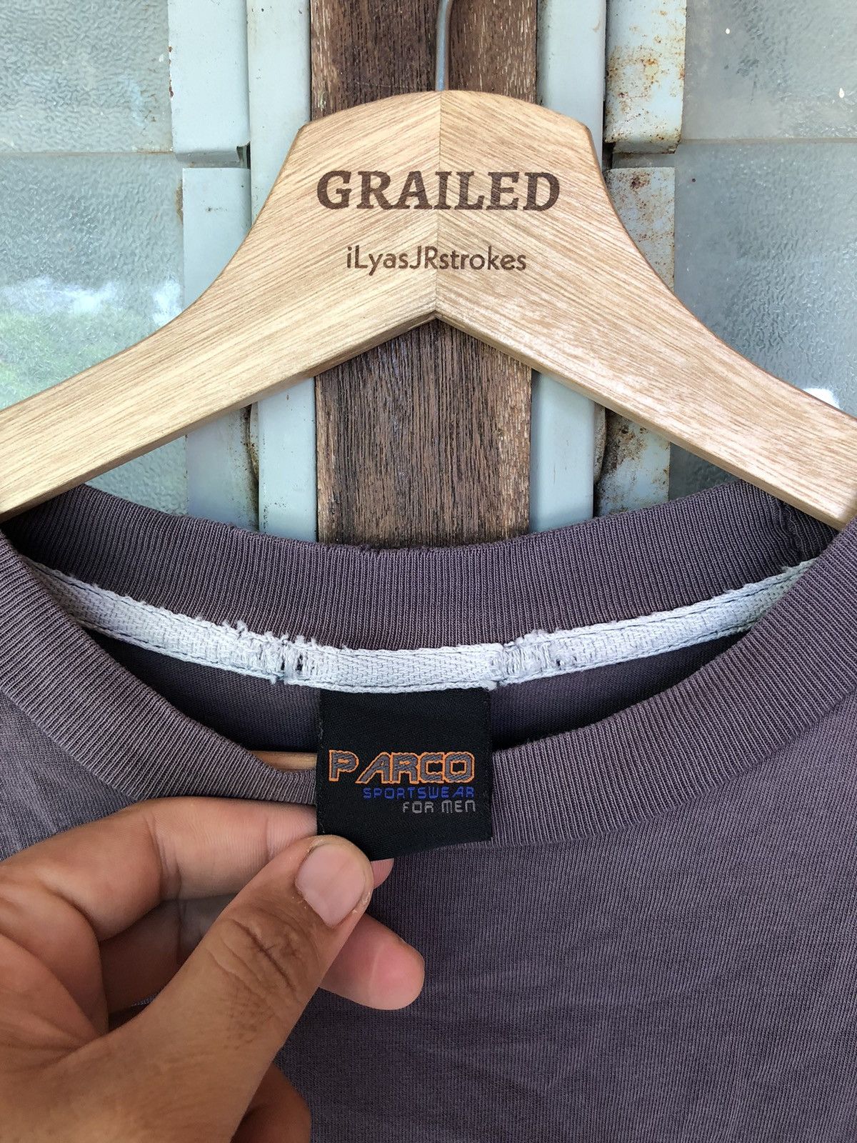 Vintage Vintage Parco Streetwear Brigade Faded Shirt Tee Size US L / EU 52-54 / 3 - 13 Thumbnail