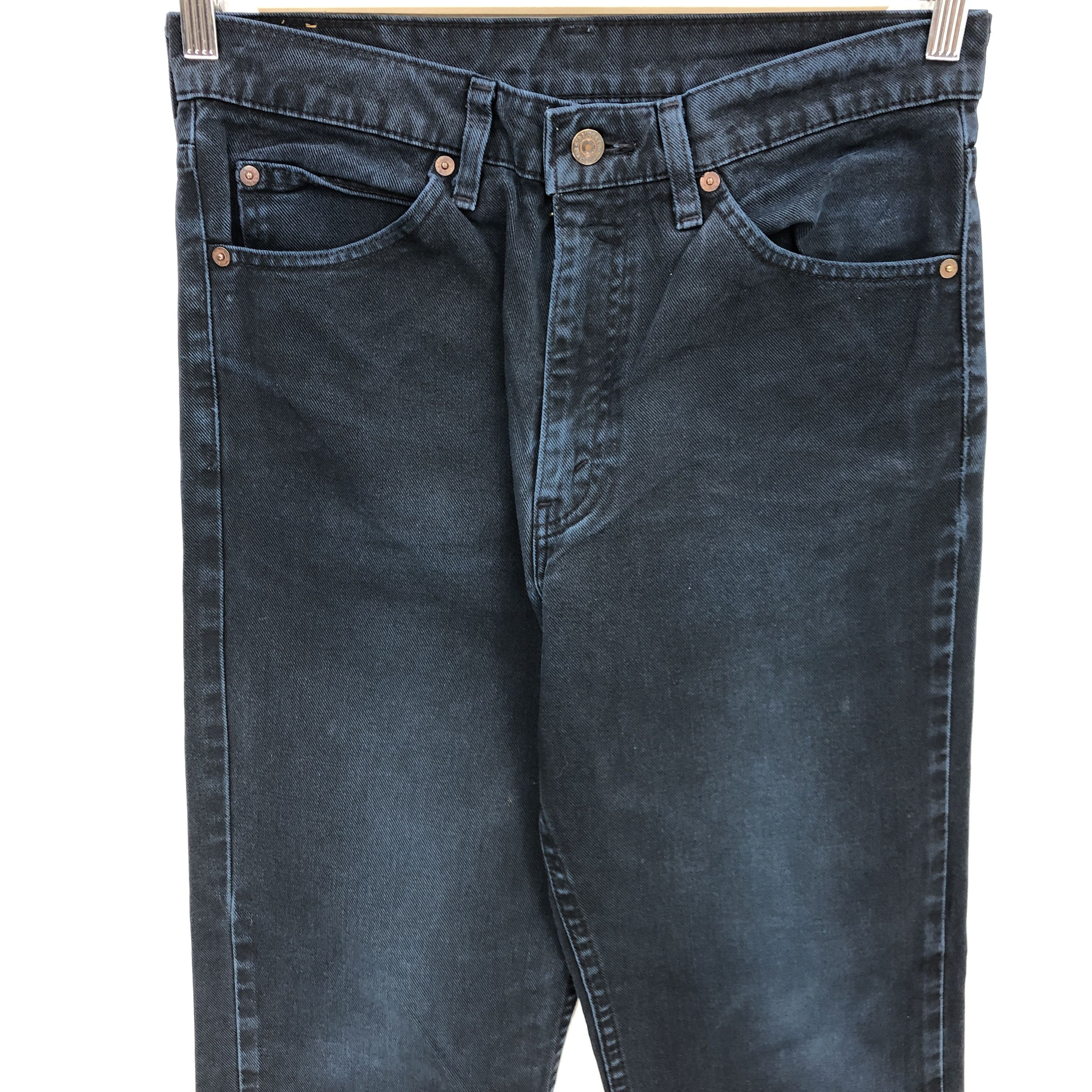 Levi's Vintage Levis Faded Black Jeans Levi's 606 Light Wash Denim Size US 30 / EU 46 - 3 Thumbnail