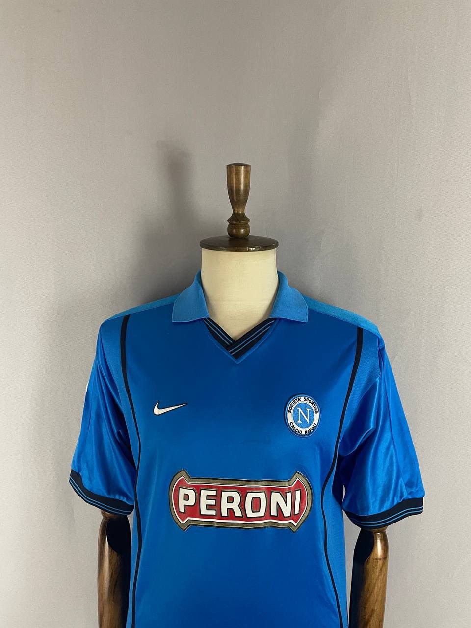 Nike Nike FC Napoli 18 Lucenti Vintage Soccer Jersey Tee T Shirt Size US L / EU 52-54 / 3 - 2 Thumbnail