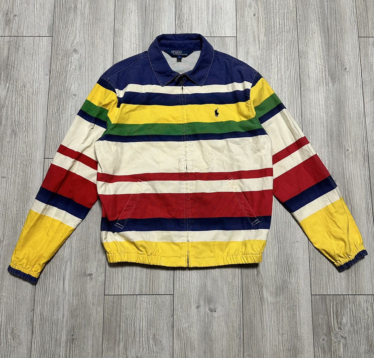 Ralph lauren multicolor jacket best sale