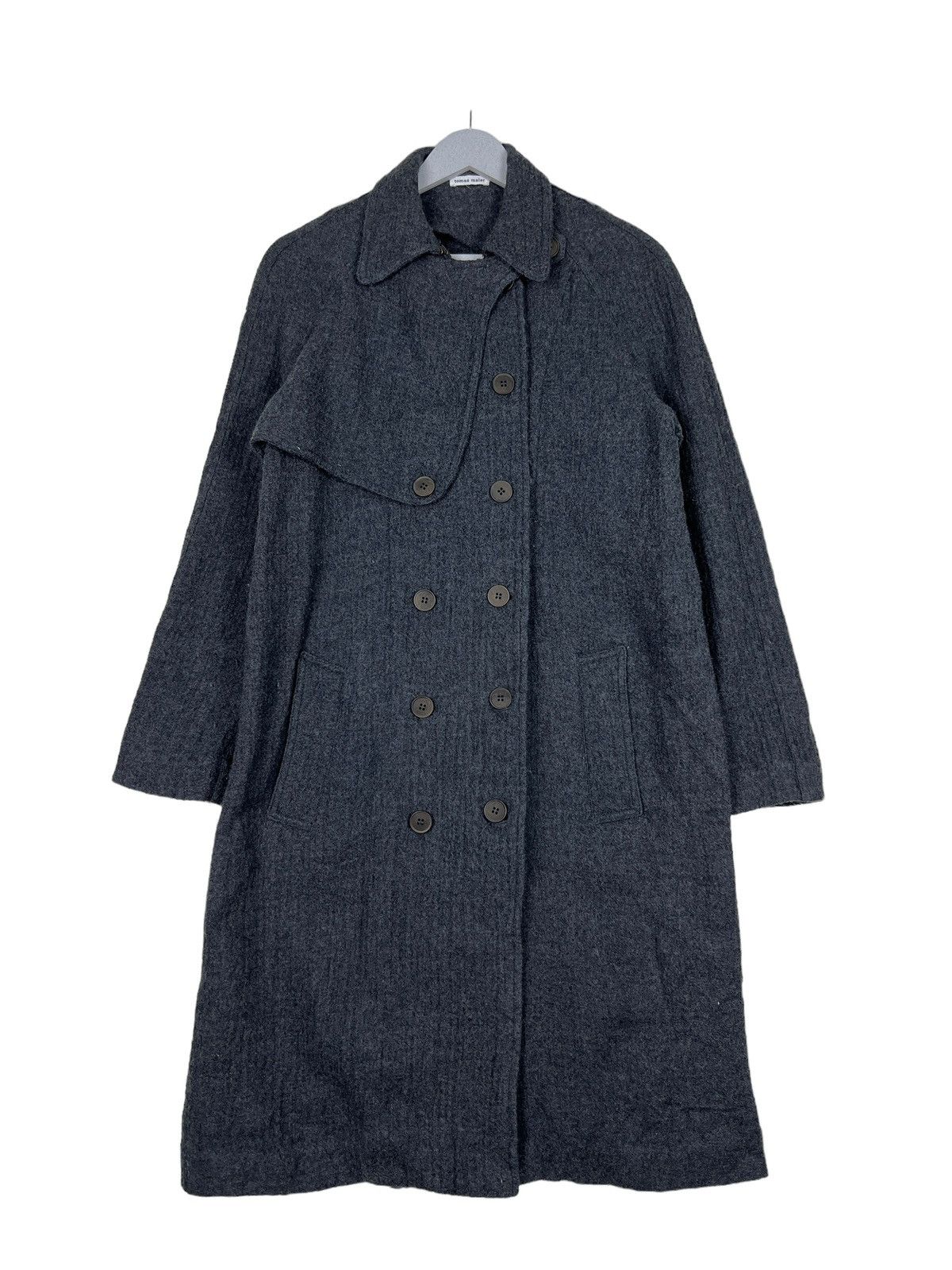 Tomas Maier 🔥 TOMAS MAIER DOUBLE BREAST OVERCOAT MADE IN ITALY Size US M / EU 48-50 / 2 - 1 Thumbnail