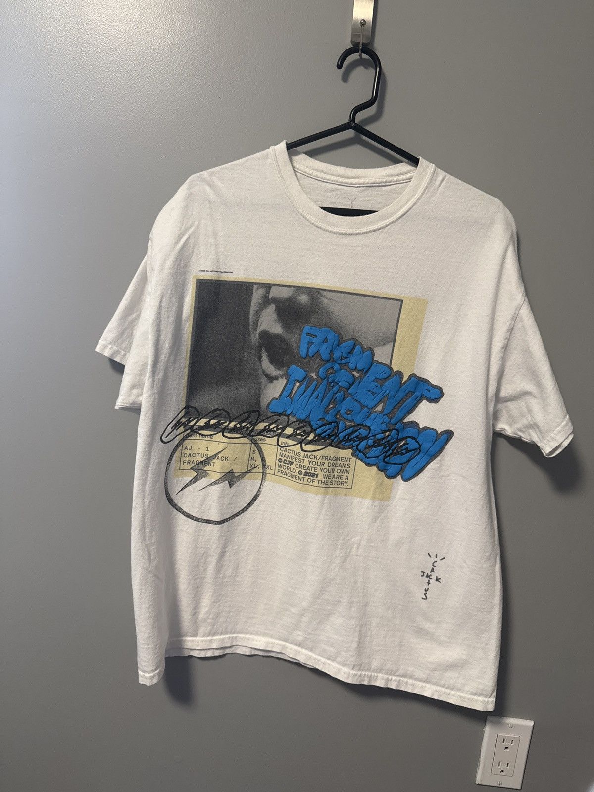 Cactus Plant Flea Market Cactus Hack X Fragment tee size L Size US L / EU 52-54 / 3 - 3 Thumbnail
