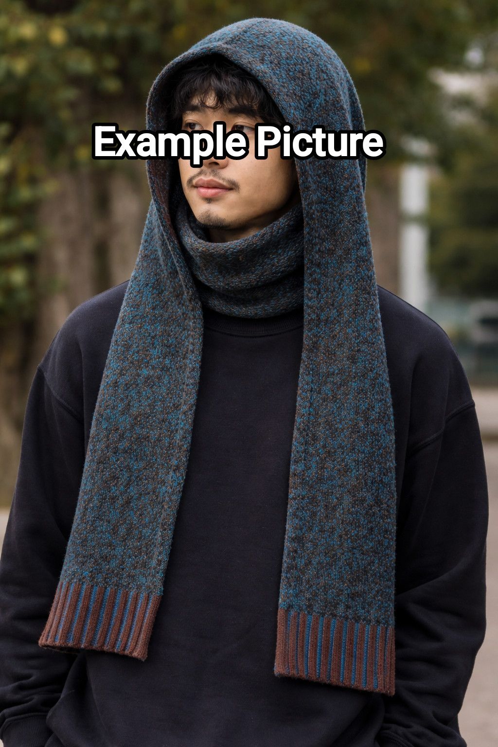 Marni × Uniqlo MARNI × UNIQLO Knit Hooded Scarf – Japanese Release Size ONE SIZE - 9 Thumbnail