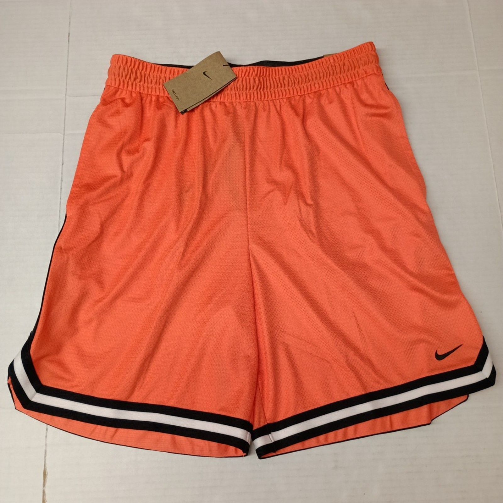 Nike Nike DNA Men's DRI-FIT" Basketball Shorts Light Wild Mango L Size US 32 / EU 48 - 1 Thumbnail