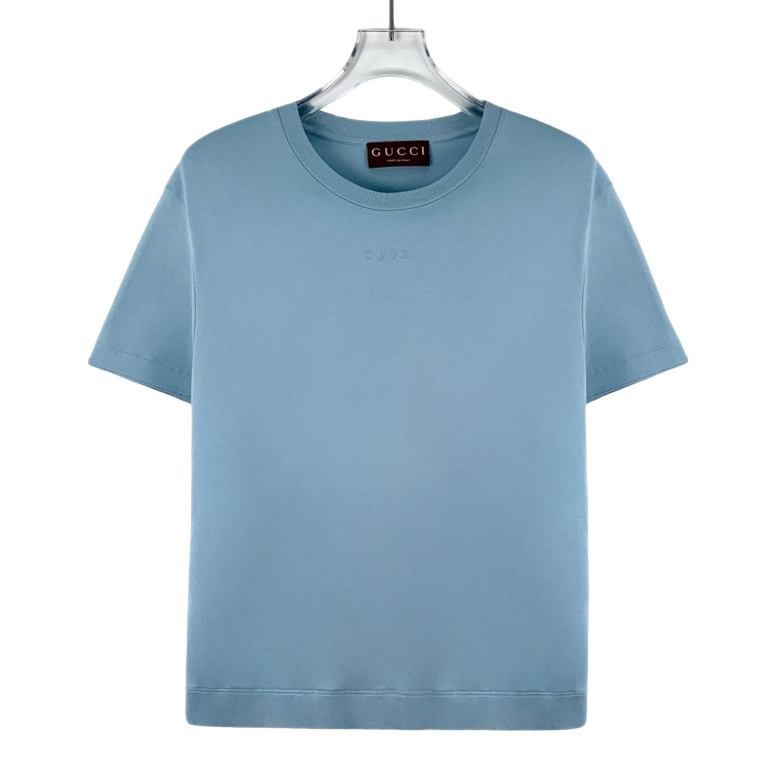 Gucci Gucci Embroidered Logo Cotton T-Shirt Size M Size US M / EU 48-50 / 2 - 1 Thumbnail