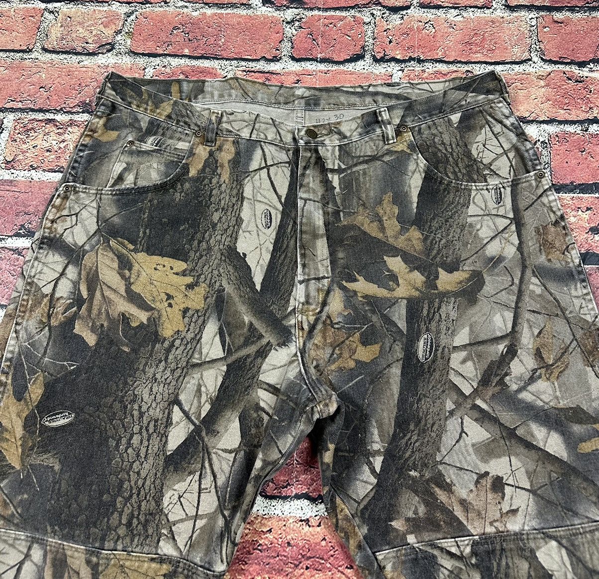 Vintage × Wrangler Vintage Wrangler Camo Double Knee Jeans Realtree Hardwoods Size US 42 / EU 58 - 3 Thumbnail
