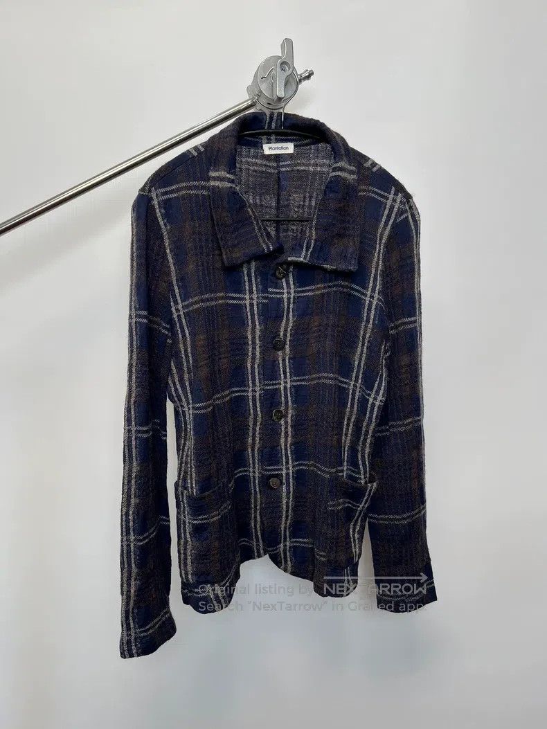Issey Miyake Issey Miyake Wool Plaid Shirt Size US M / EU 48-50 / 2 - 2 Thumbnail