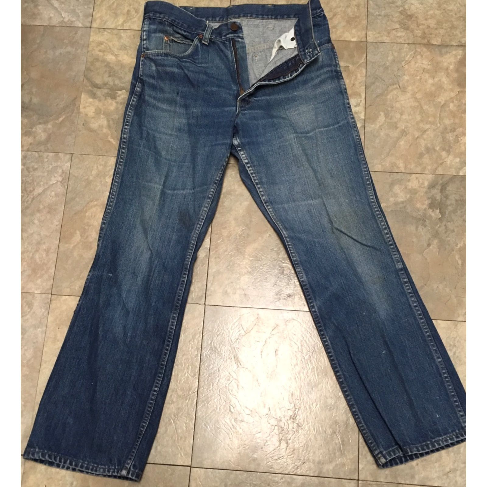 Sears VINTAGE Roebucks Sears Roebuck And Co Size 33 Jeans Denim Blue Waist 32 Inseam 30 Regular Mens Womens Jeans Roebucks Vintage Size US 32 / EU 48 - 7 Thumbnail