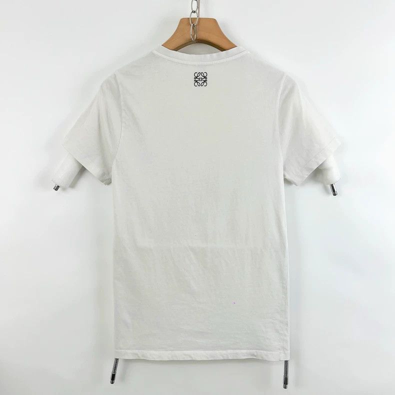Loewe LOEWE Classic portrait white printed short sleeves Size XS / US 0-2 / IT 36-38 - 3 Thumbnail