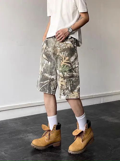 Japanese Brand Yukari x Asada Retro Hip Hop Loose Casual Shorts Size US 32 / EU 48 - 6 Thumbnail