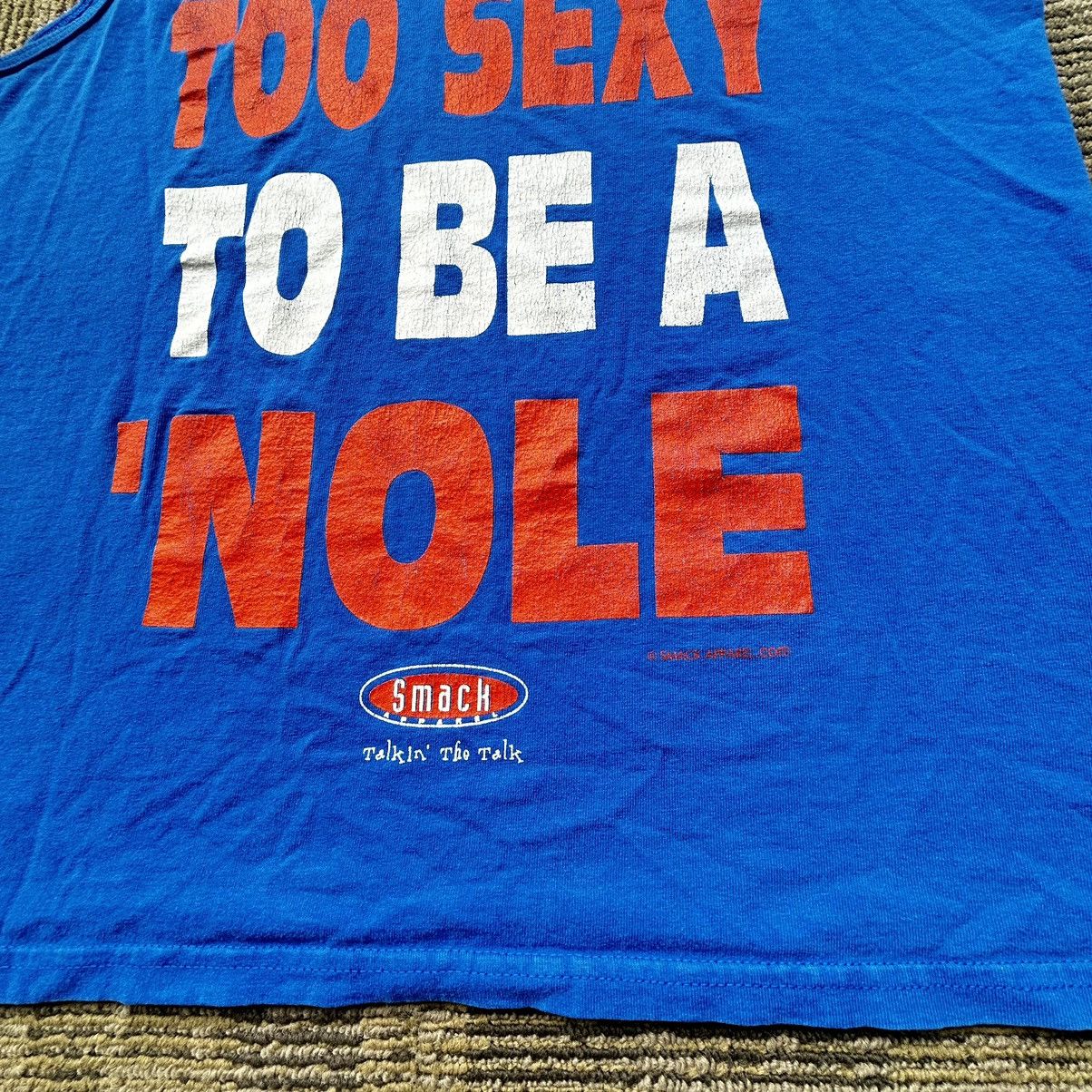 Vintage Vtg Y2K Florida Gators UF Blue Spell-Out Tank-Top Shirt Size US M / EU 48-50 / 2 - 3 Thumbnail