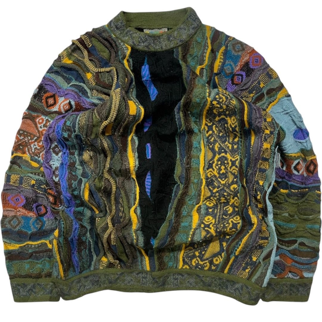 Coogi × Vintage Vintage 90s Coogi 3D Knitwear Sweater Size US XS / EU 42 / 0 - 2 Thumbnail