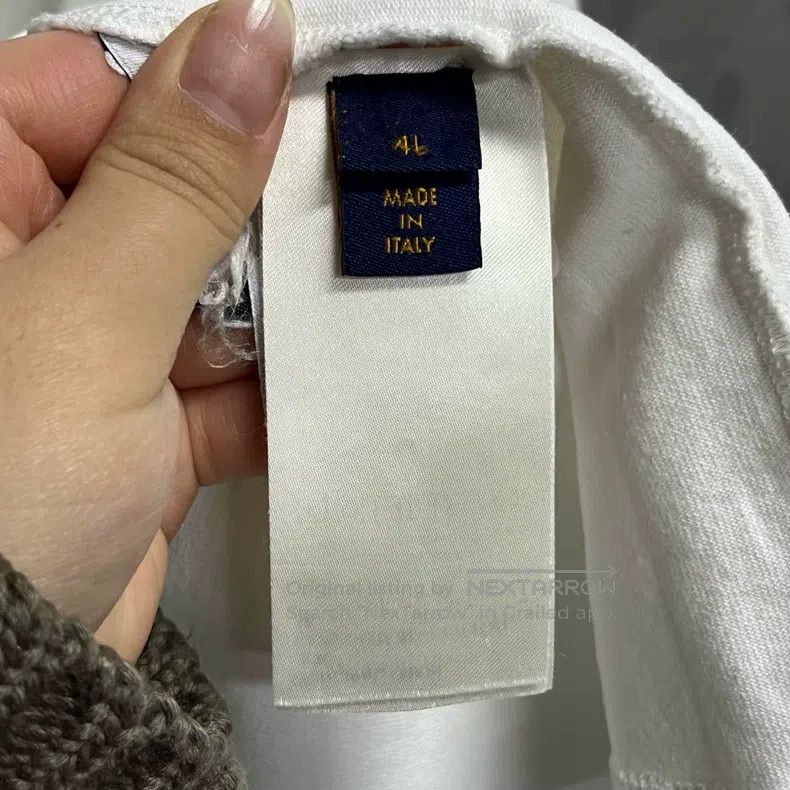 Louis Vuitton Louis Vuitton size 4l White Logo monogram printed short sle Size US M / EU 48-50 / 2 - 4 Thumbnail