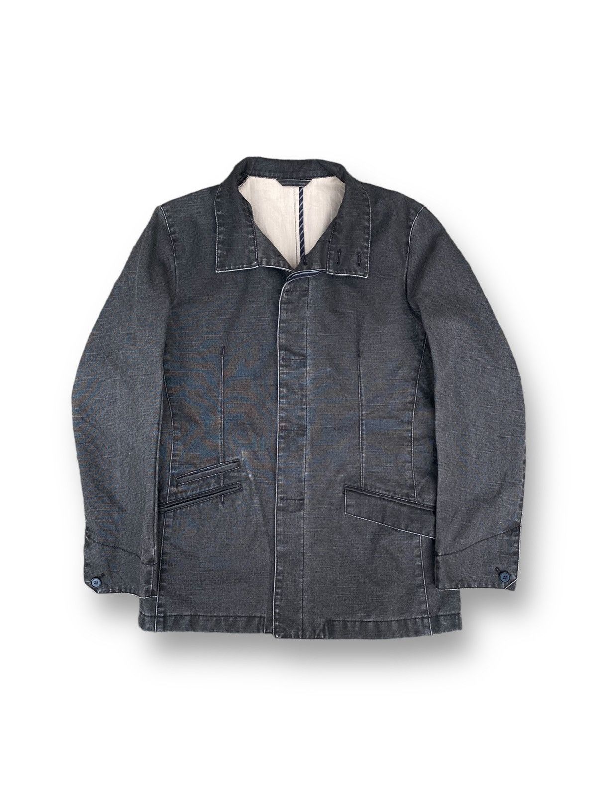 Yohji Yamamoto Vintage Boycott Japanese Brand Button Down Jacket. #C5 Size US M / EU 48-50 / 2 - 1 Thumbnail