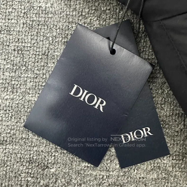 Dior Dior Embroidered Solid Color Zip-up Stand Collar Jacket Size US M / EU 48-50 / 2 - 2 Thumbnail