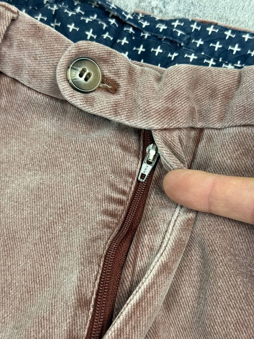 Suitsupply Suitsupply Men’s Pants Cotton Burgundy SIze Eu48 Size US 32 / EU 48 - 10 Thumbnail