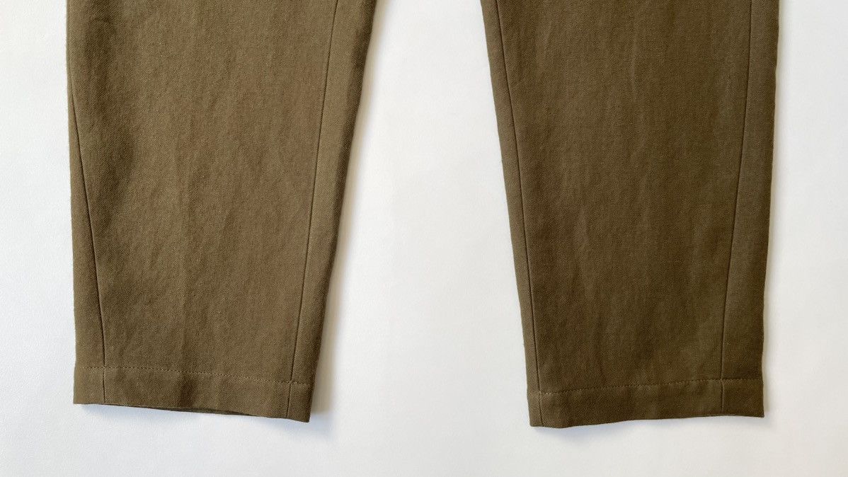 Ann Demeulemeester Moss Green Wool Utility Trousers Size US 36 / EU 52 - 8 Thumbnail