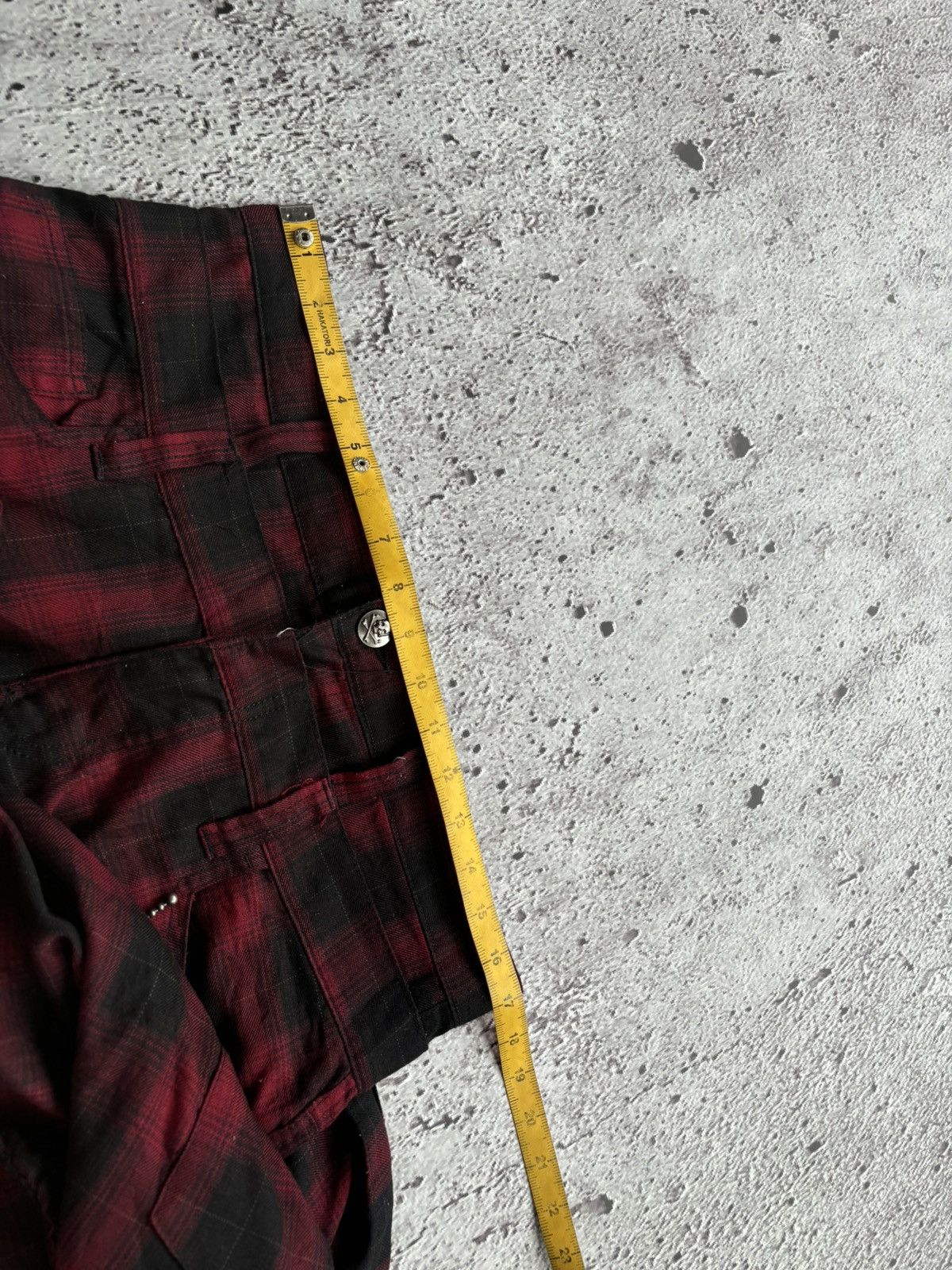 Hysteric Glamour Y2k Double focus Double waist punk style pants Size US 33 - 10 Thumbnail