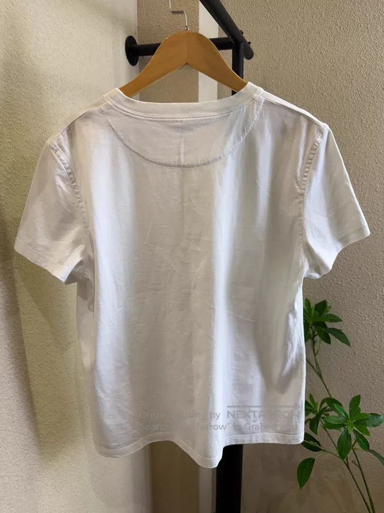 Hermes Hermes White Short Sleeve T-Shirt Size M / US 6-8 / IT 42-44 - 2 Thumbnail