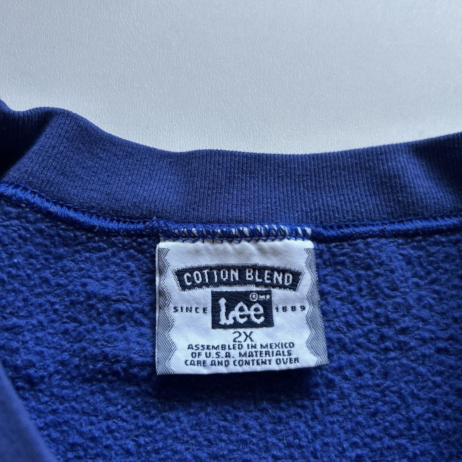 Lee × NFL × Vintage Vintage St. Louis Rams NFL Crewneck 2XL Super Bowl Champions Size US XXL / EU 58 / 5 - 3 Thumbnail