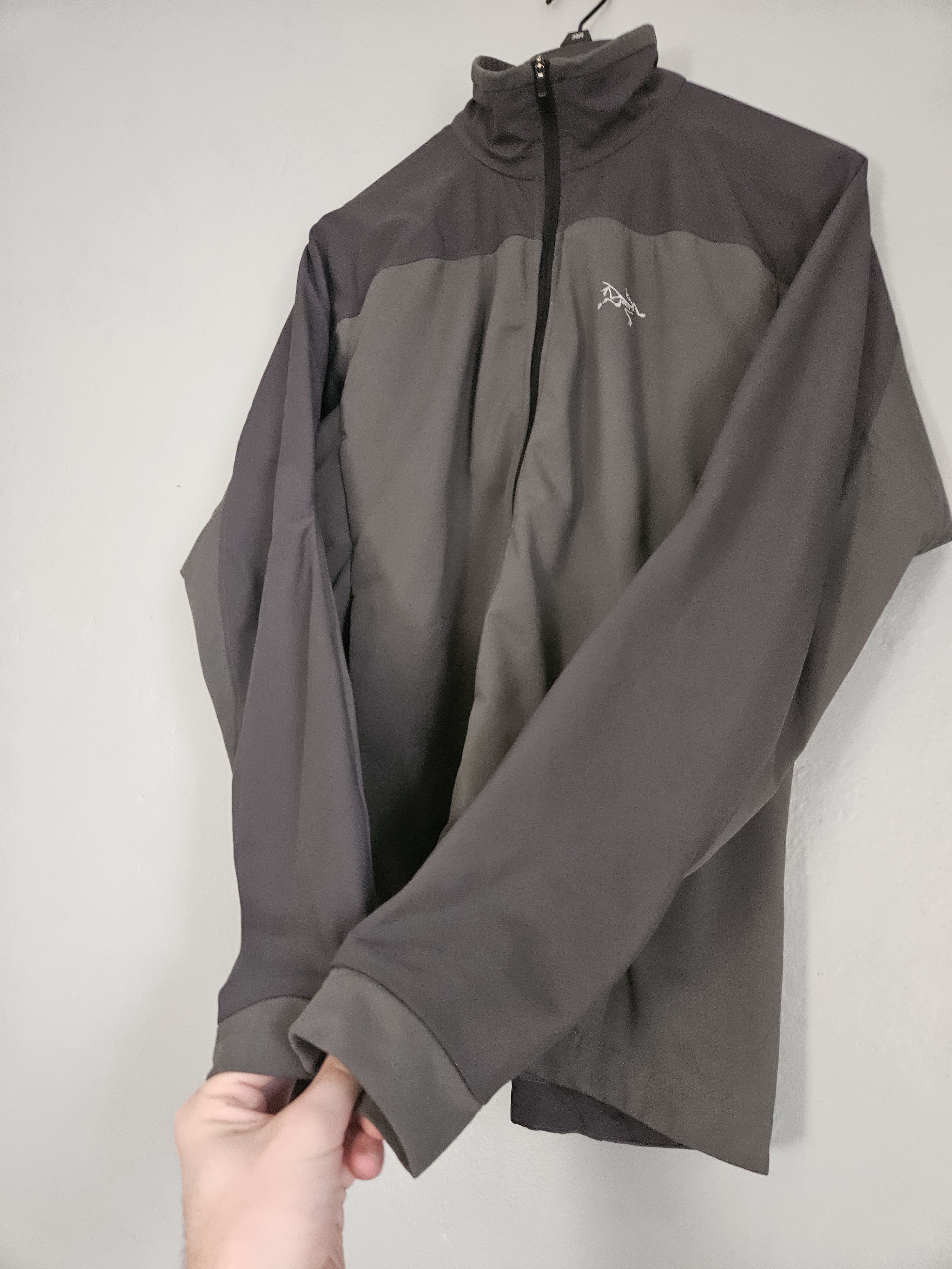 Arc'teryx Soft Shell Gray Stadium Zip Up Jacket Size US M / EU 48-50 / 2 - 5 Thumbnail