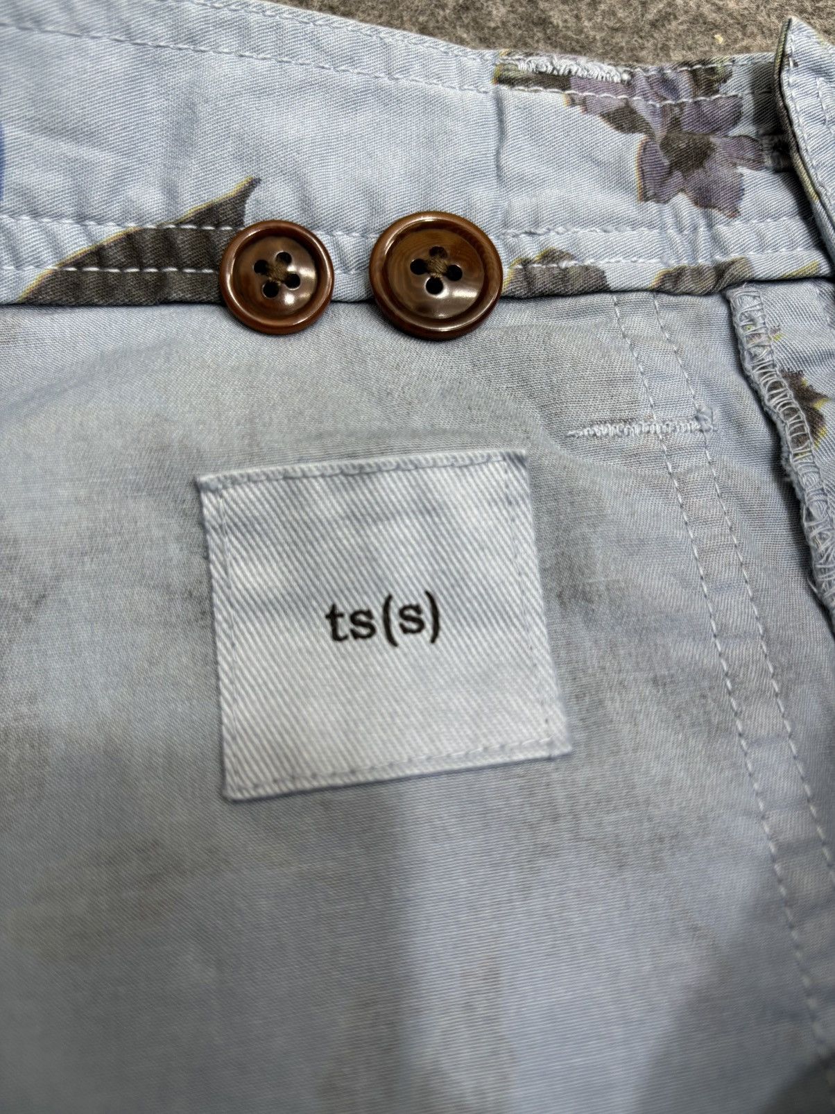 Ts(S) 💥Floral Style💥Archival ts(s) Light Baker Pant F588 Size US 35 - 15 Thumbnail