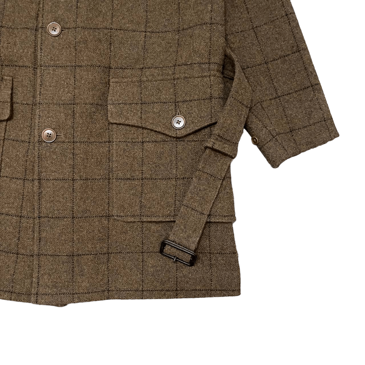 RRL Ralph Lauren Double RL RRL Ralph Lauren Wool Belted Overcoat Brown Size US L / EU 52-54 / 3 - 4 Thumbnail