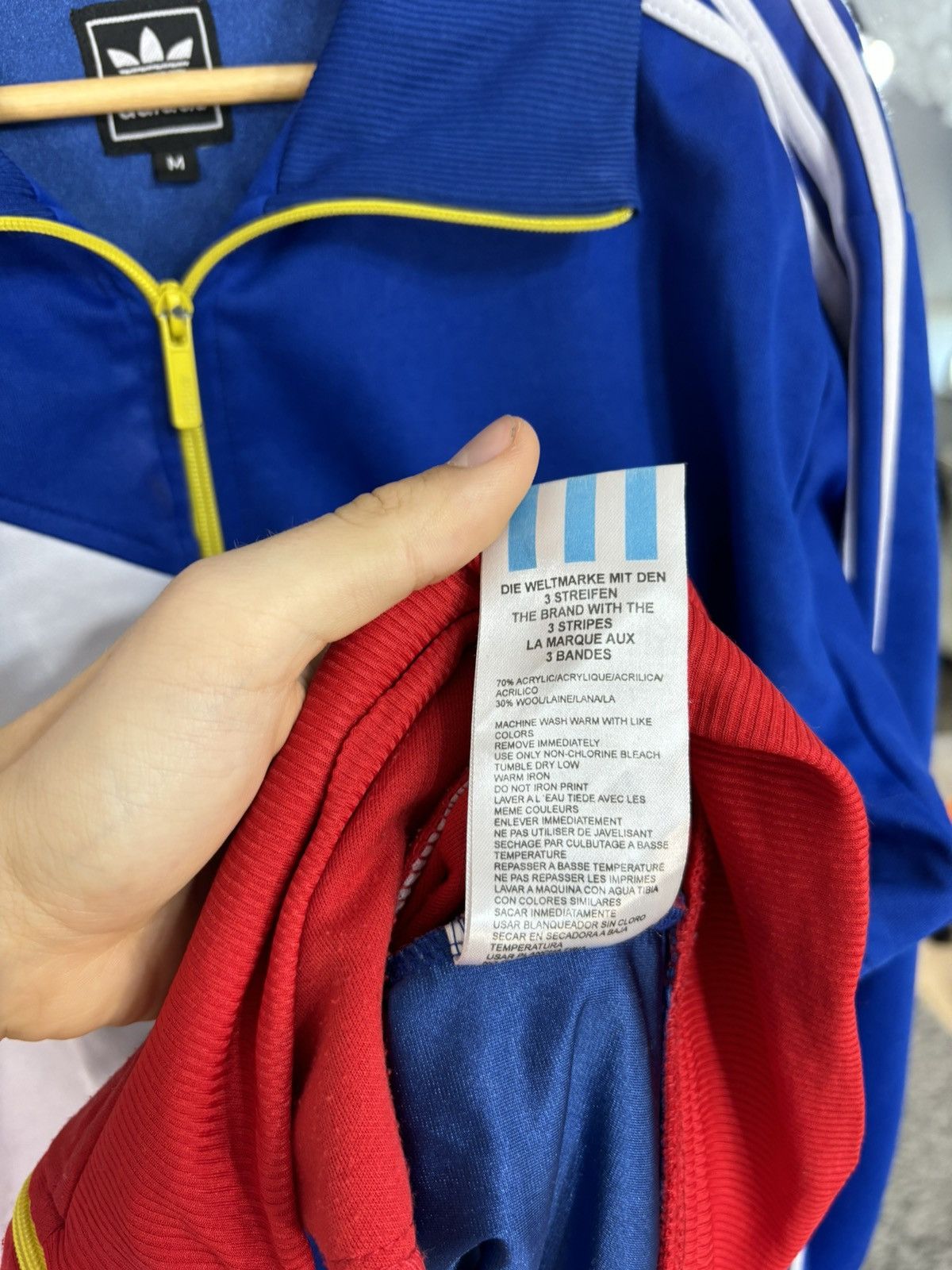 Adidas × Vintage Rare Vintage Adidas Philippines Football Track Jacket Hoodie Size US M / EU 48-50 / 2 - 13 Thumbnail