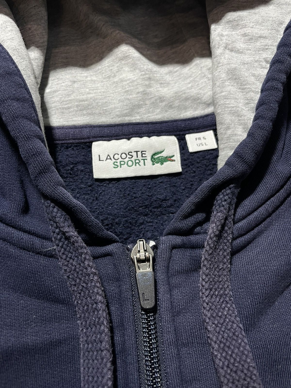 Lacoste Lacoste Sport Bog Logo Zip Hoodie Size US L / EU 52-54 / 3 - 16 Thumbnail