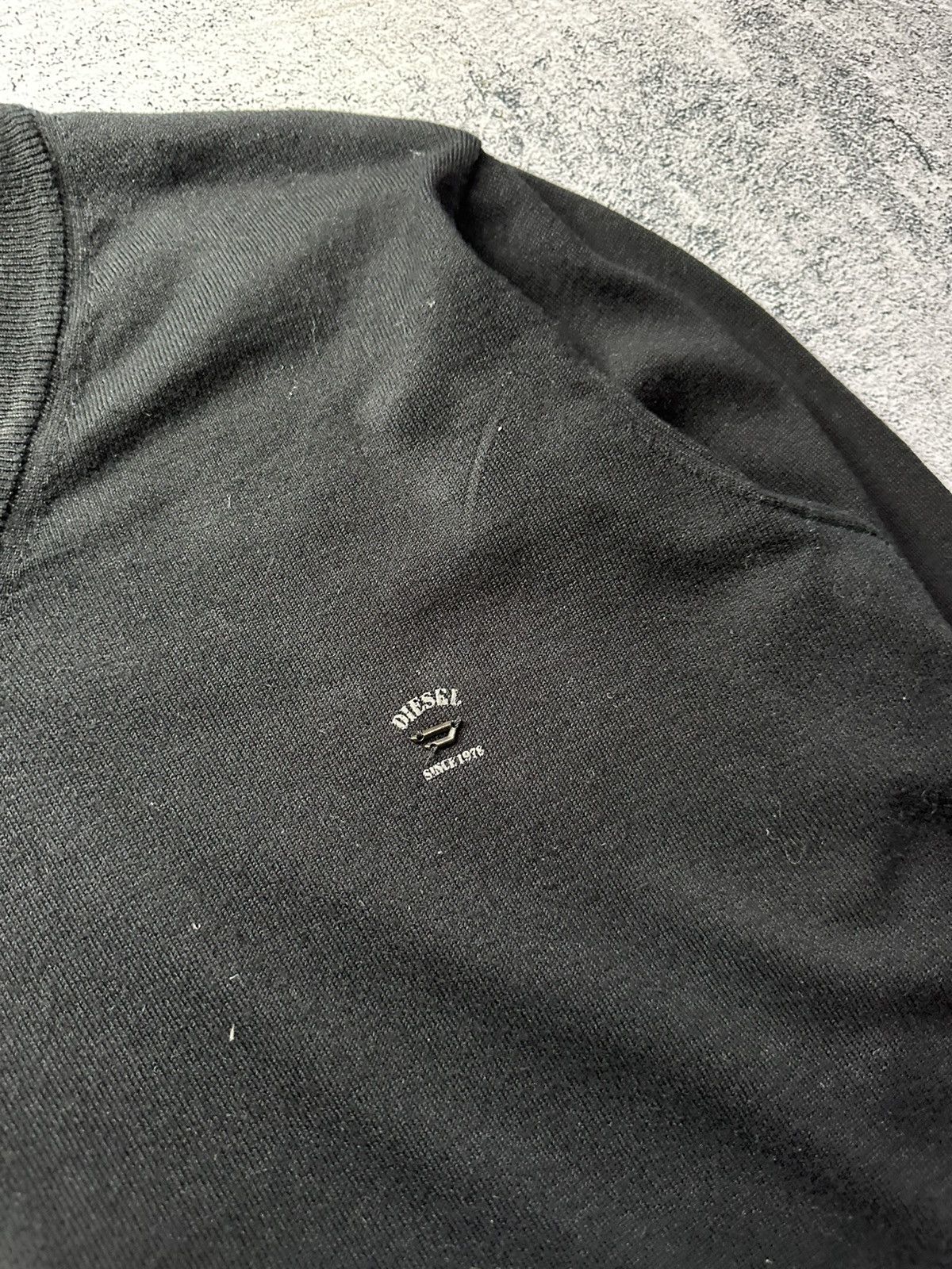 Diesel 🇮🇹Vintage Made in Italy Diesel Sweater Metal Logo Size US M / EU 48-50 / 2 - 5 Thumbnail