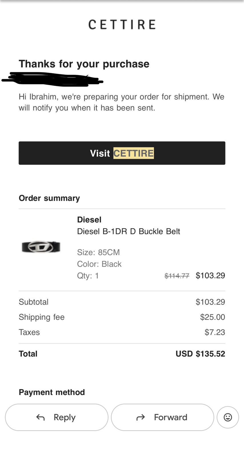 Diesel Diesel Size 34 - 1 Preview