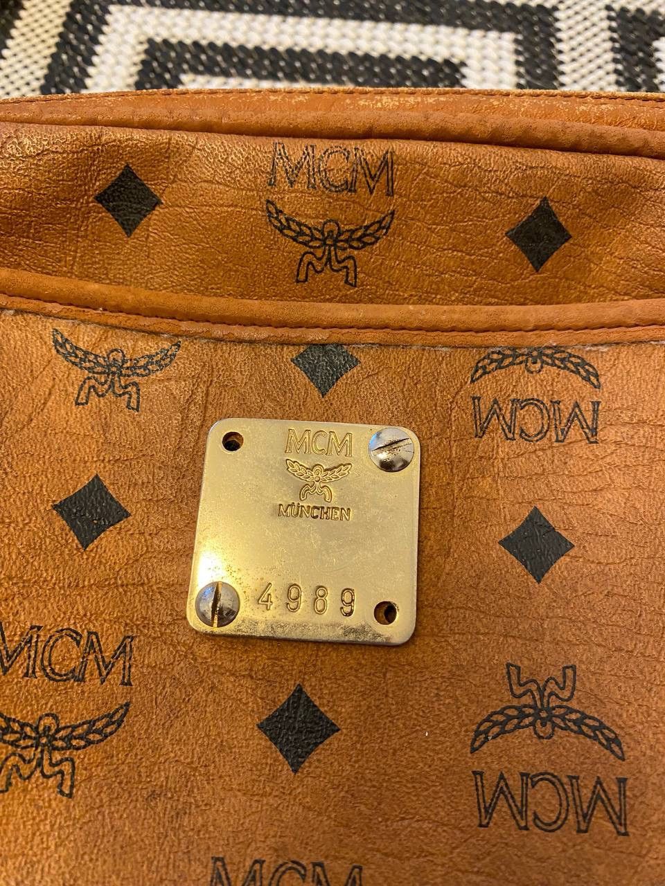 MCM × Vintage Vintage 80s MCM brown monogram crossbody bag casual designer Size ONE SIZE - 3 Thumbnail