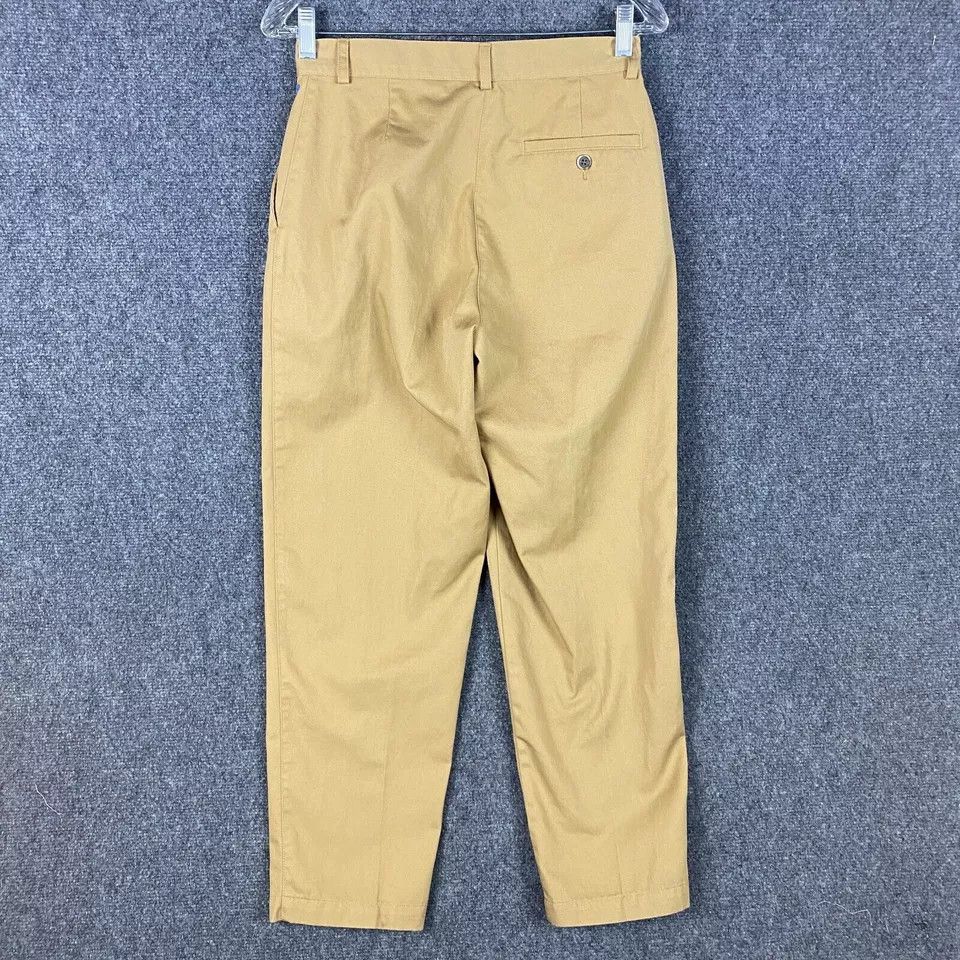 L.L. Bean LL Bean Pants Women's Size 6 Petite Beige Chino Cotton Blend Size 28" / US 6 / IT 42 - 7 Thumbnail