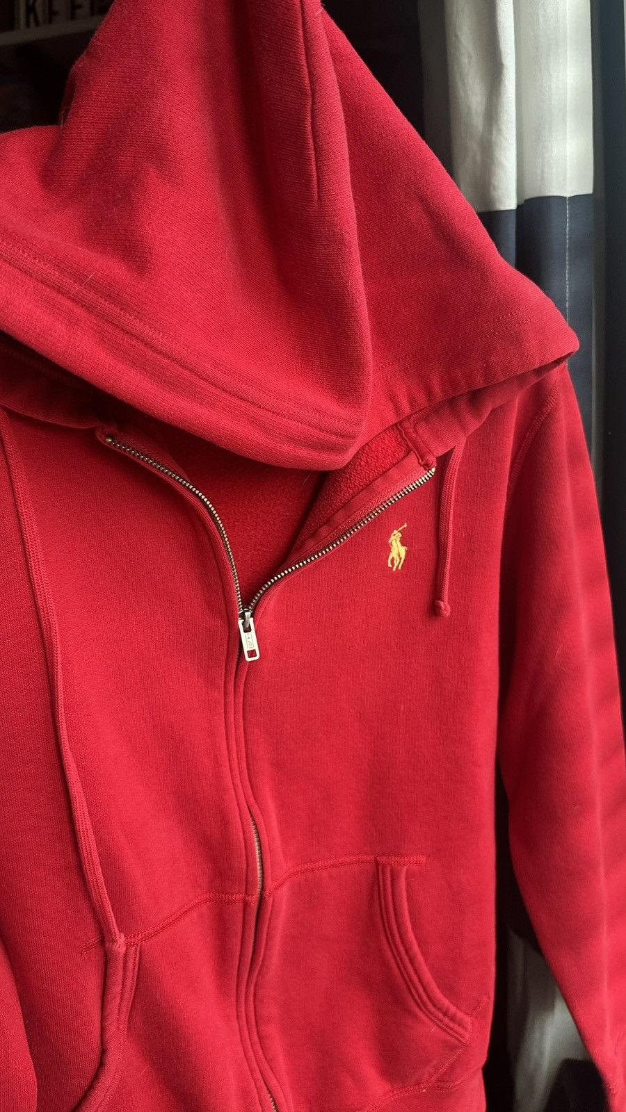 Polo Ralph Lauren small red Ralph Lauren zip up sweatshirt Size US S / EU 44-46 / 1 - 1 Thumbnail