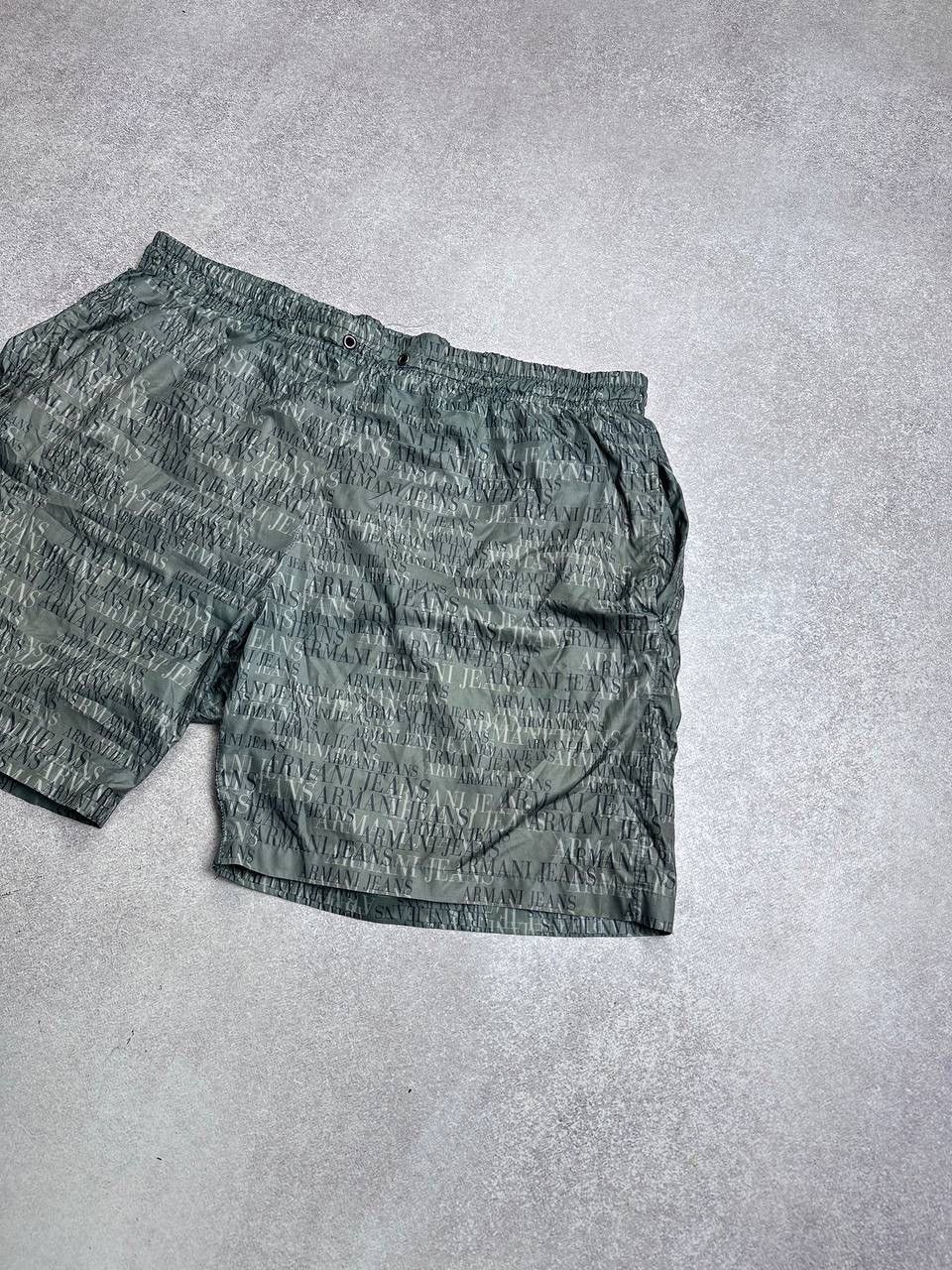 Armani Vintage Emporio Armani Nylon Swimming Shorts XXL Size US 36 / EU 52 - 2 Thumbnail