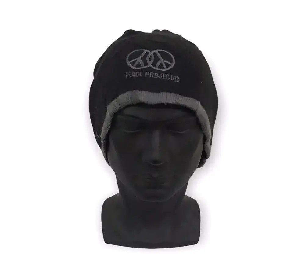 Japanese Brand × Vintage Japanese Brand Peace Project Beanie Hat Size ONE SIZE - 1 Thumbnail