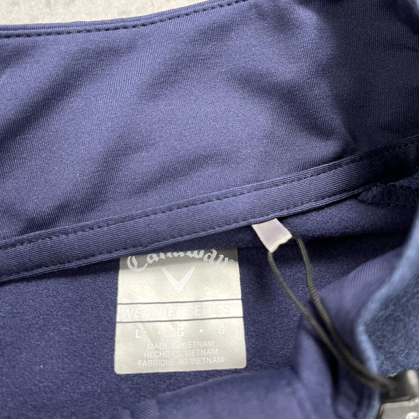 Callaway Callaway Golf Jacket Mens Large Blue 1/4 Zip Logo NWT SD Size US L / EU 52-54 / 3 - 7 Thumbnail