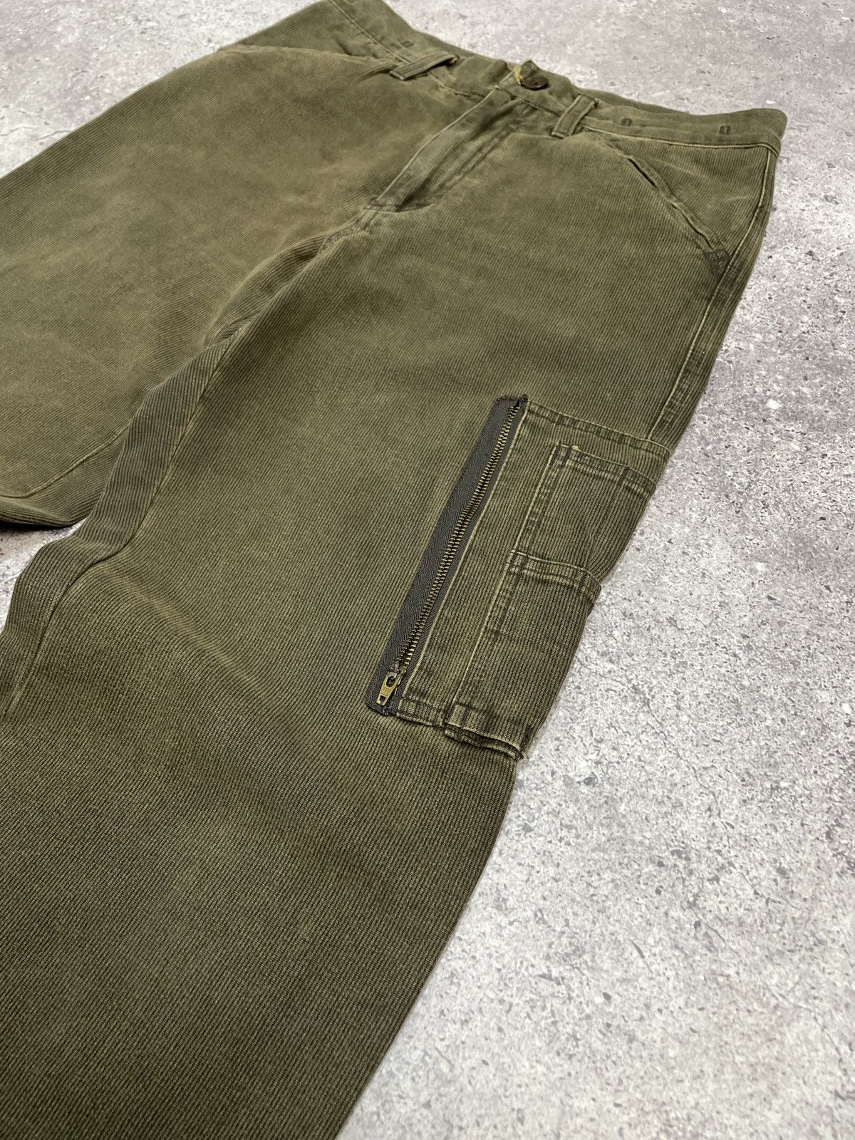 G-Star Vintage Y2K Distressed Avant Garde Diesel cargo Jeans Pants Size US 30 / EU 46 - 9 Thumbnail