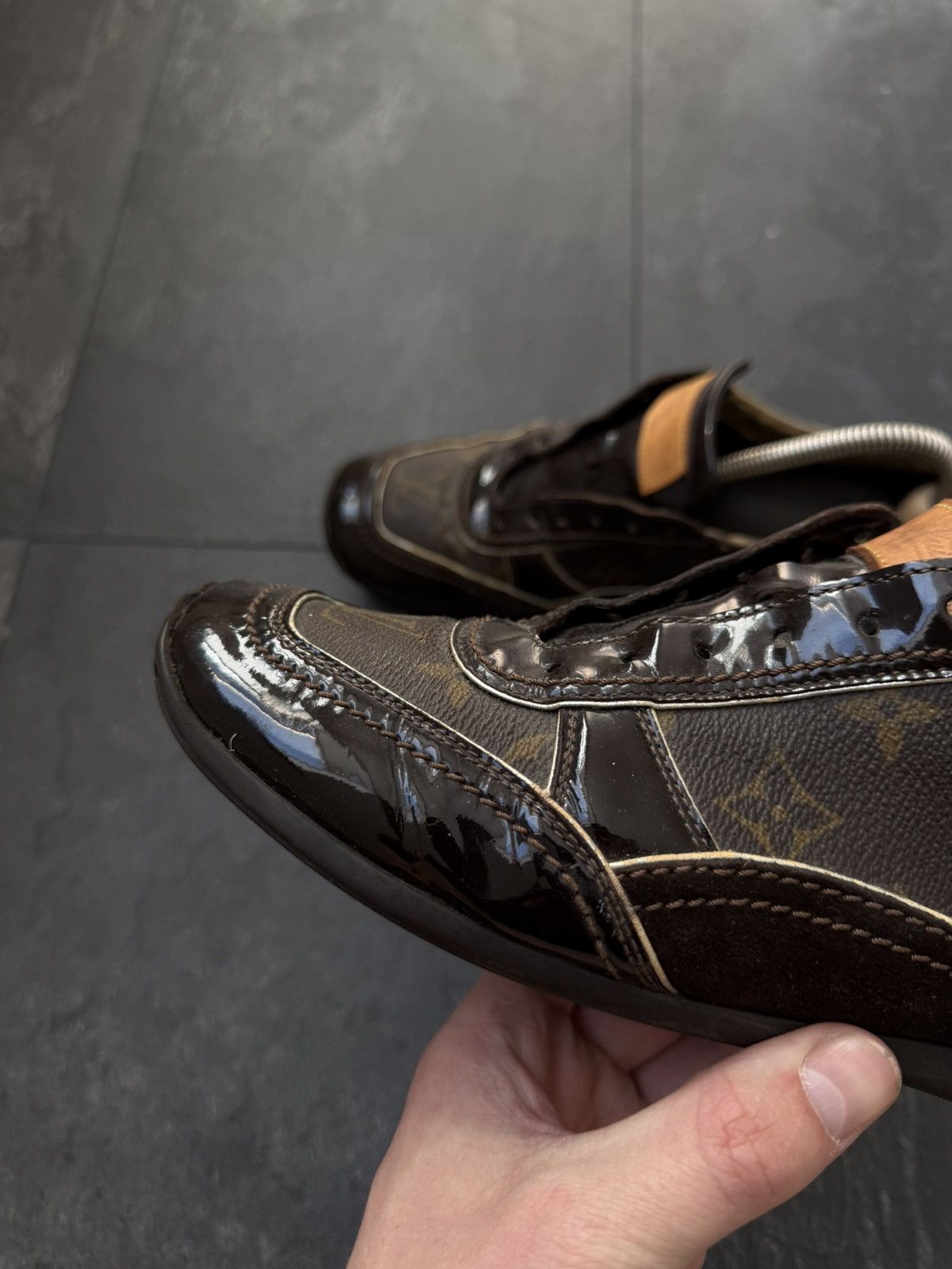 Louis Vuitton × Vintage Vintage monogram Louis Vuitton sneakers Size US 6.5 / EU 39-40 - 9 Thumbnail