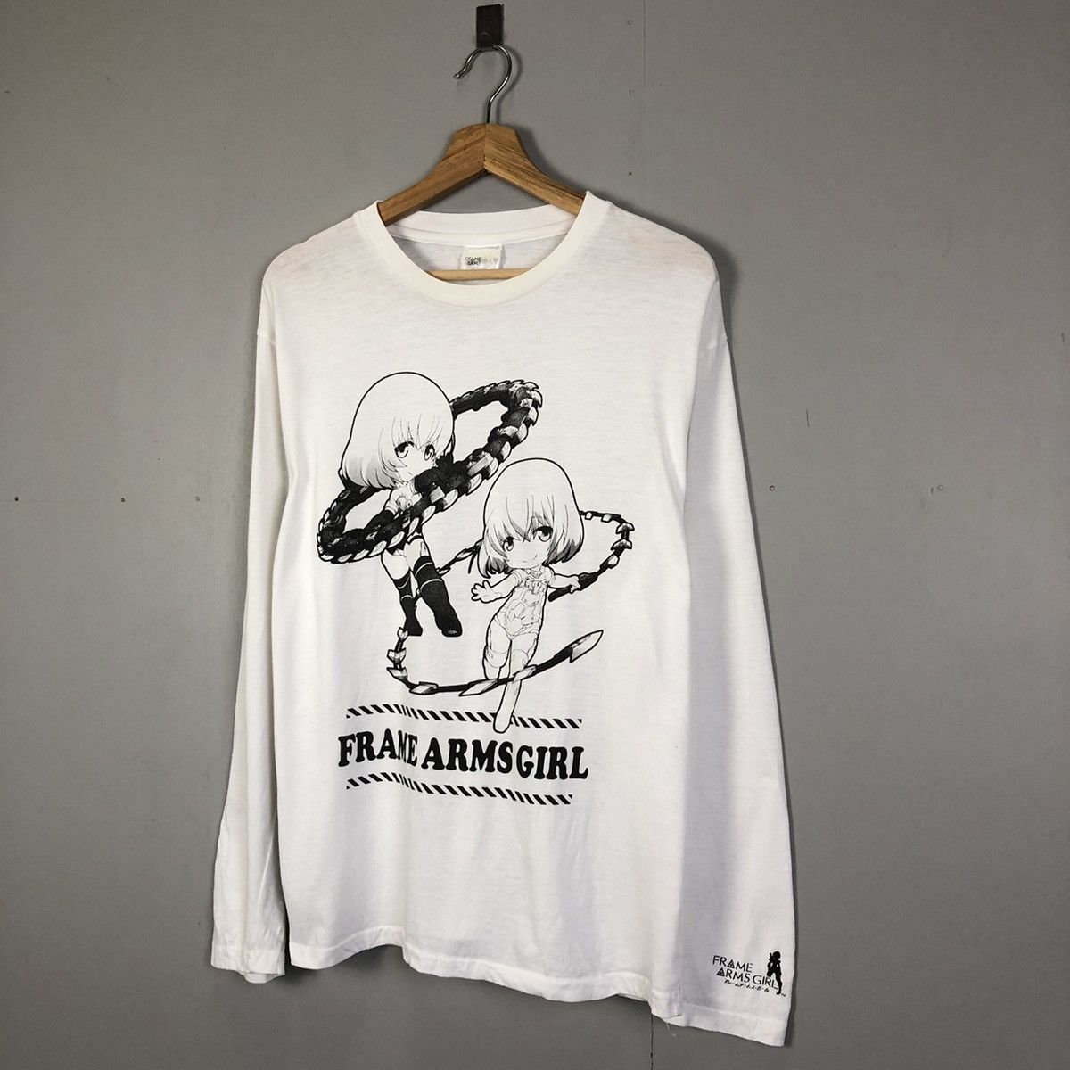 Anime Vintage y2k Frame Arms Girl Anime Long Sleeve Tshirt Size US L / EU 52-54 / 3 - 2 Thumbnail