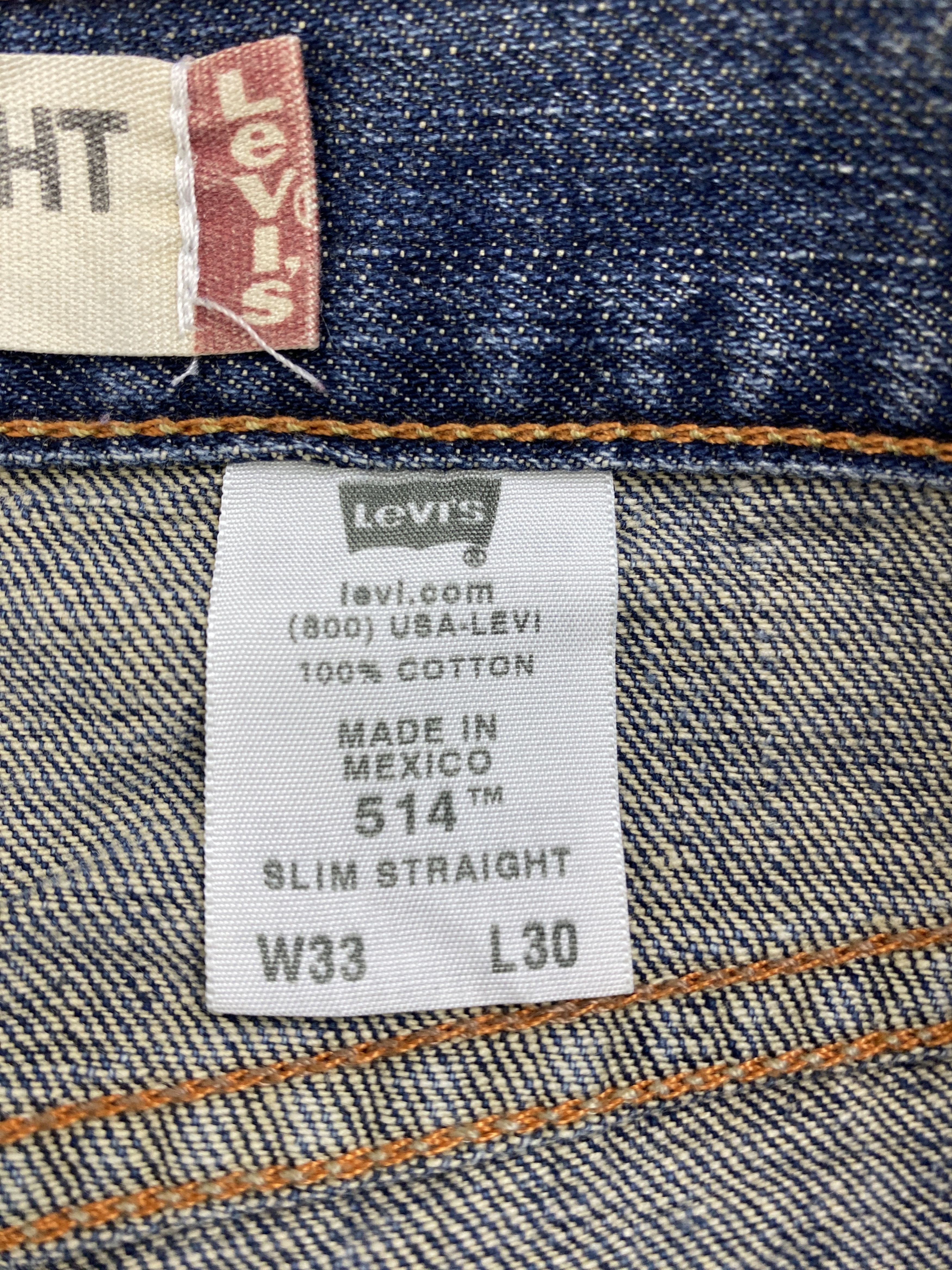 Levi's × Vintage Vintage Levi's 514 Splatter Paint Jeans Size US 31 - 8 Thumbnail