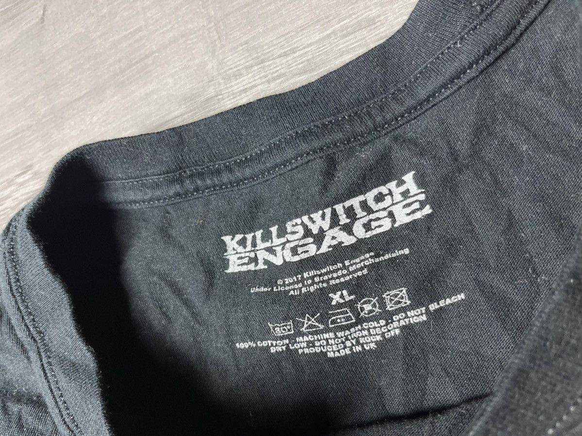 Band Tees Killswitsh Engage rock skull tshirt size XLarge Size US XL / EU 56 / 4 - 4 Thumbnail