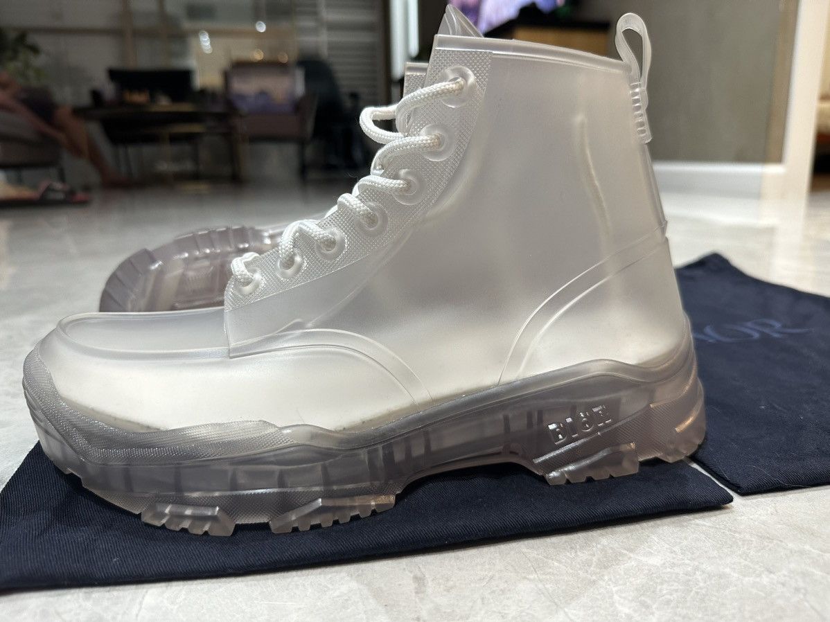 Daniel Arsham × Dior Dior x Daniel Arsham Transparent Relic Boots Size US 8.5 / EU 41-42 - 4 Thumbnail