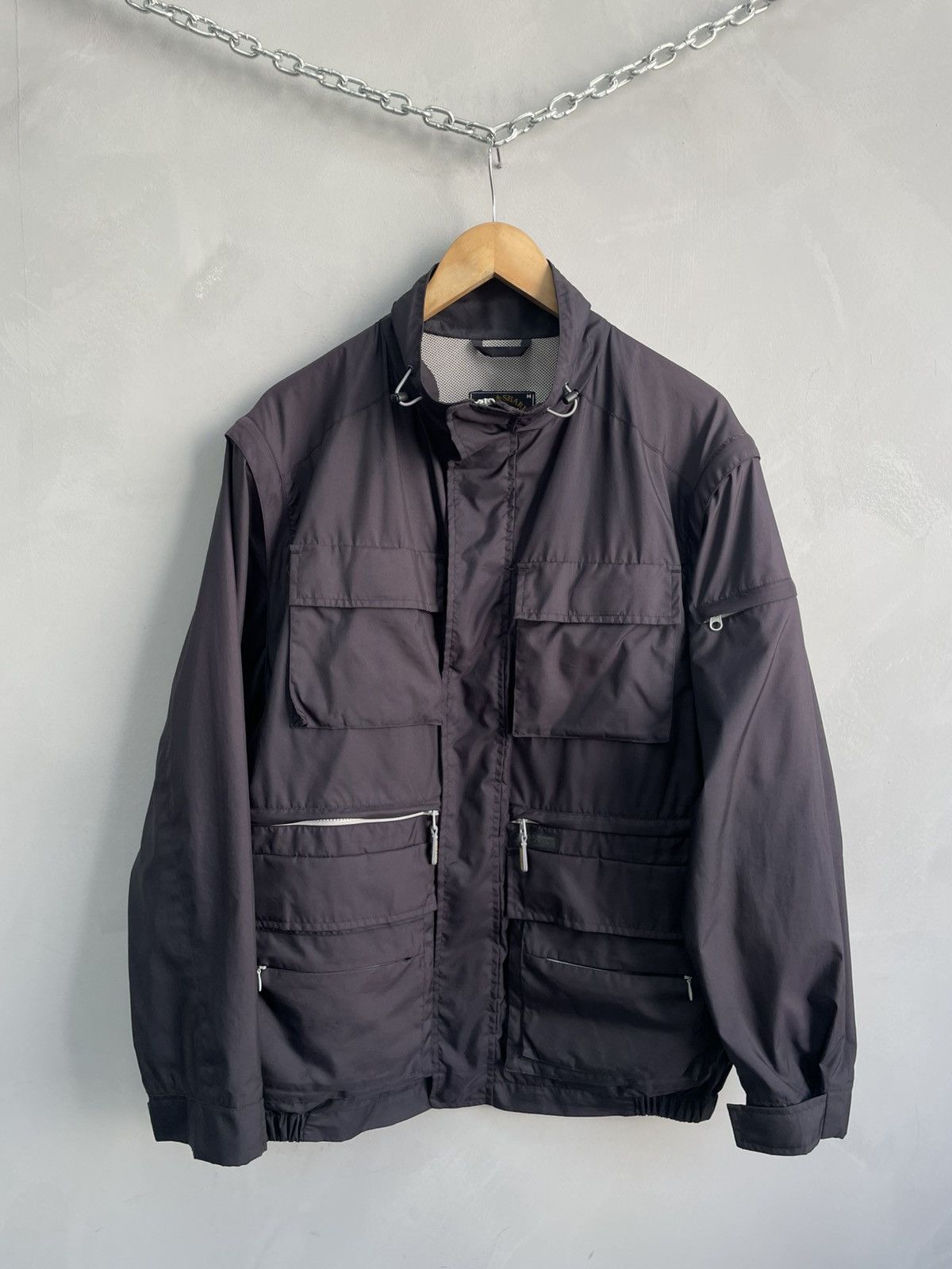 Paul & Shark Luxury casual Paul shark casual nylon transformer jacket Size US M / EU 48-50 / 2 - 1 Thumbnail