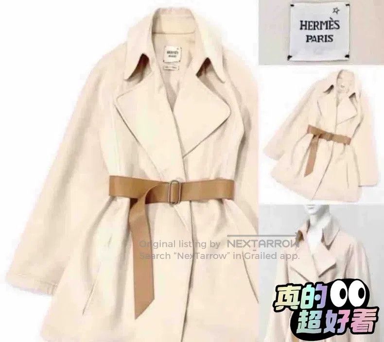 Hermes Hermes Cashmere Overcoat Size XS / US 0-2 / IT 36-38 - 1 Thumbnail