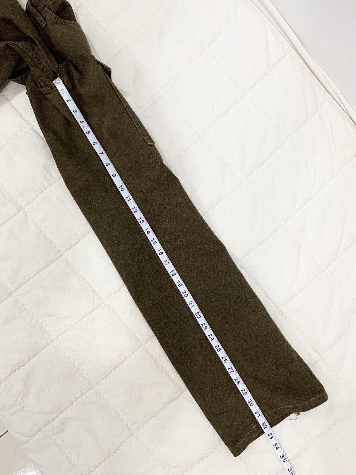 If Six Was Nine 2000s L.G.B Canvas Leg Zipper Cargo Pant Size US 26 / EU 42 - 22 Thumbnail