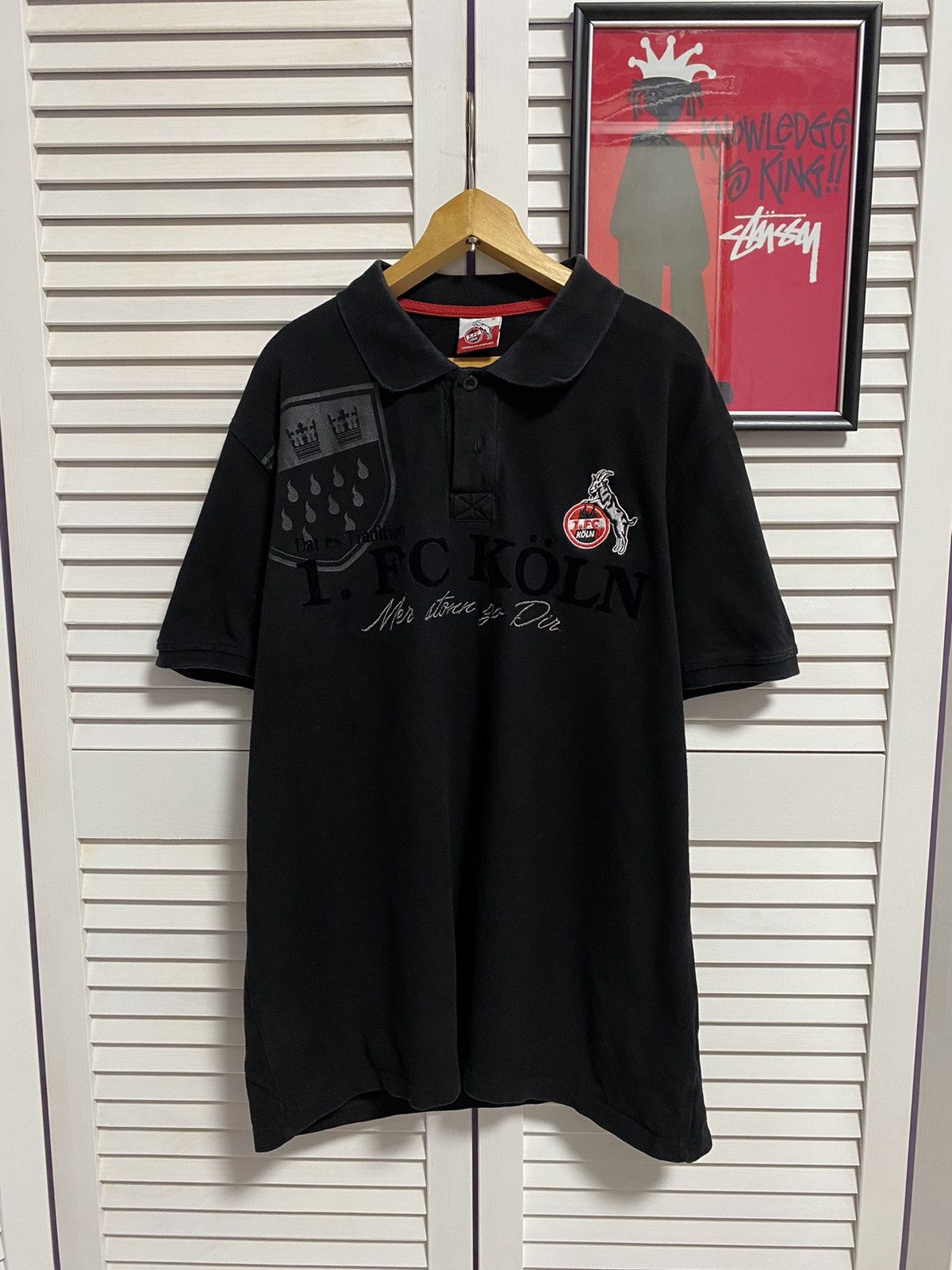 Other Polo Shirt FC Koln Soccer Jersey Football Big Back Logo Size US M / EU 48-50 / 2 - 1 Thumbnail