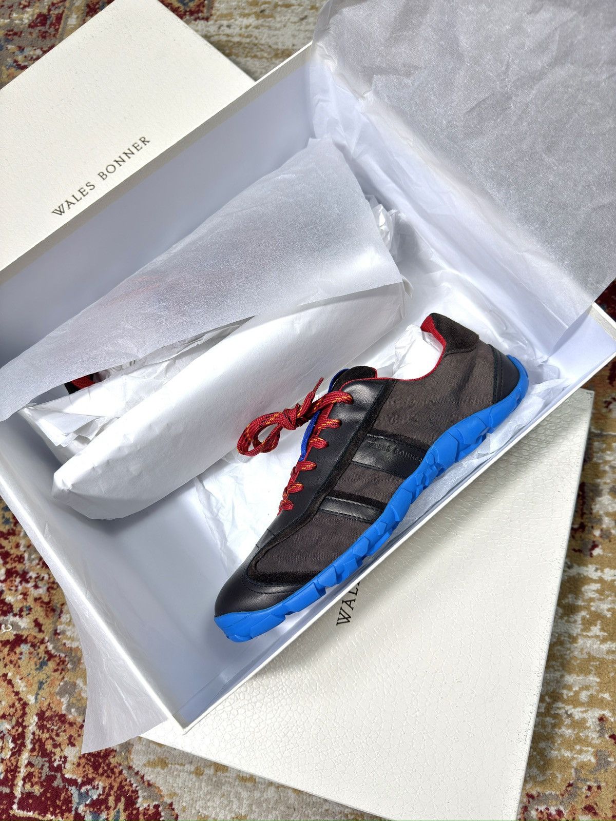 Wales Bonner AW23 Wales Bonner Cadence Sneakers Brown Flat Prada Collapse Size US 9 / EU 42 - 18 Thumbnail