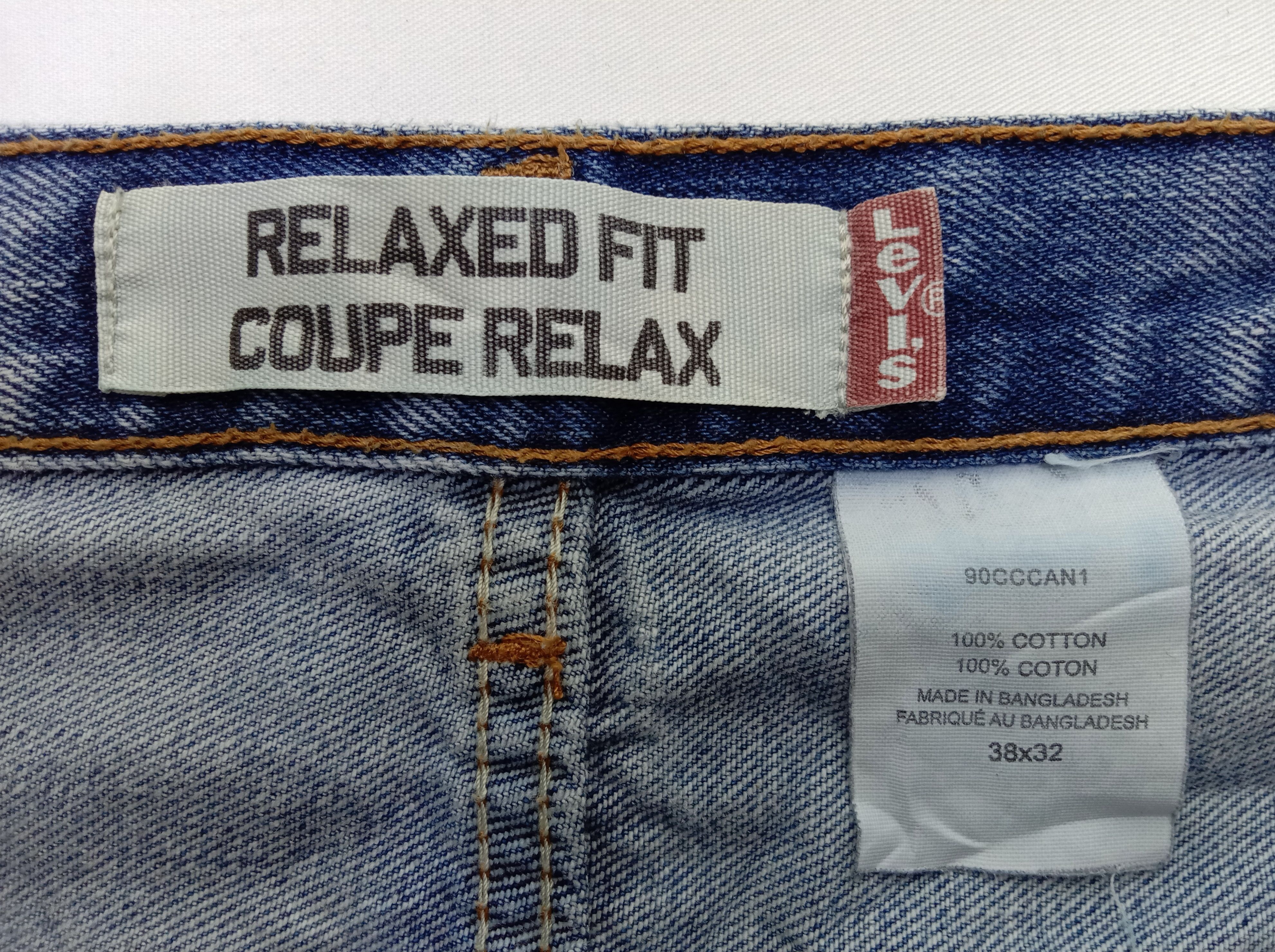 Levi's Vintage Levi's 550 Jeans Blue Wash Relaxed Fit Denim Size US 38 / EU 54 - 13 Thumbnail