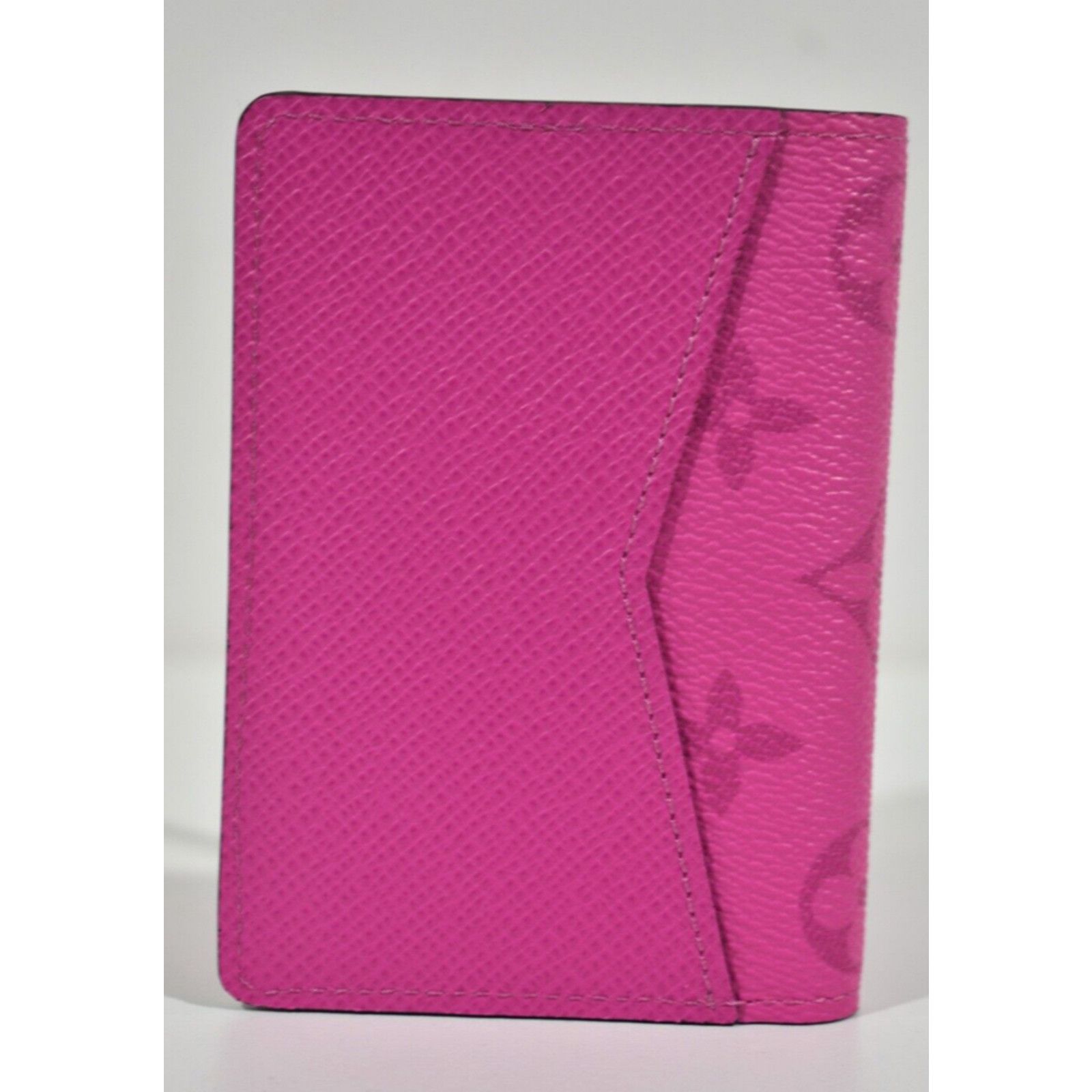 Louis Vuitton Louis Vuitton Pink Monogram Logo Pocket Organizer Wallet Size ONE SIZE - 7 Thumbnail